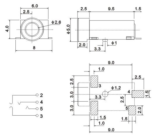 3.5耳機插座